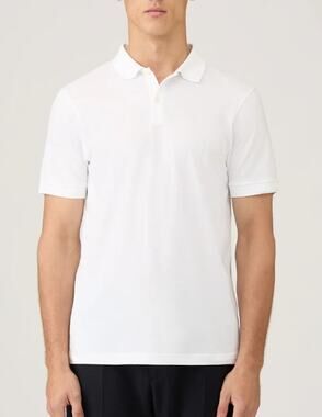 NWT Sunspel Men’s Cotton Piqué Polo Shirt White XXL
